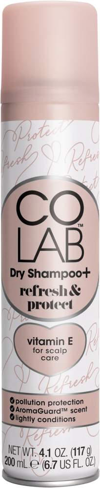 Can of COLAB Refresh and Protect 200ml Dry Shampoo