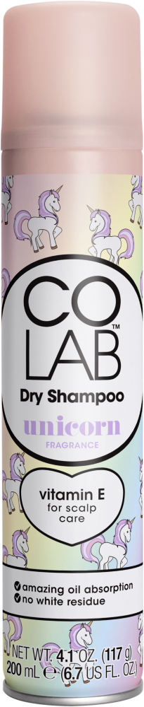 Can of COLAB Unicorn 200ml Dry Shampoo