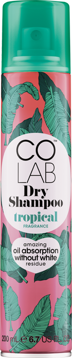 Tropical COLAB Dry Shampoo can