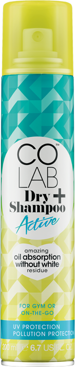 Active<br><small>Dry Shampoo+</small> COLAB Dry Shampoo can