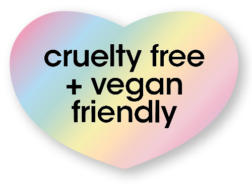 cruelty free and vegan friendly