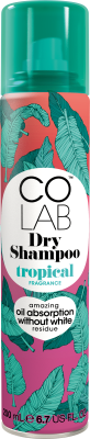 COLAB Tropical Dry Shampoo 200ml can
