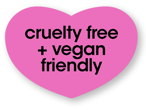 cruelty free and vegan friendly