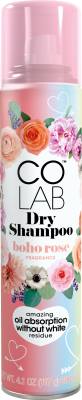 Boho Rose Dry Shampoo Can