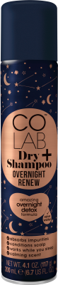 COLAB Dry Shampoo+ Overnight Renew 200ml can