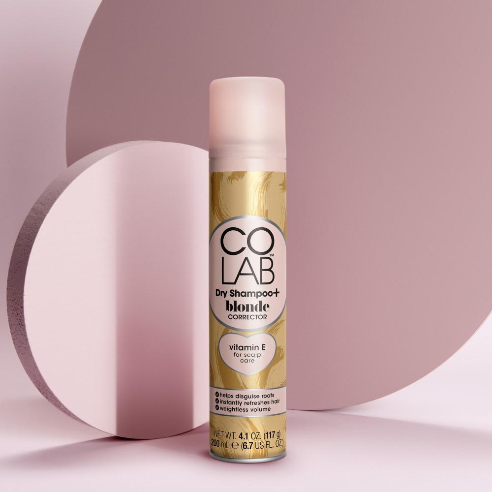 COLAB Dry Shampoo+ Blonde Corrector 200ml can