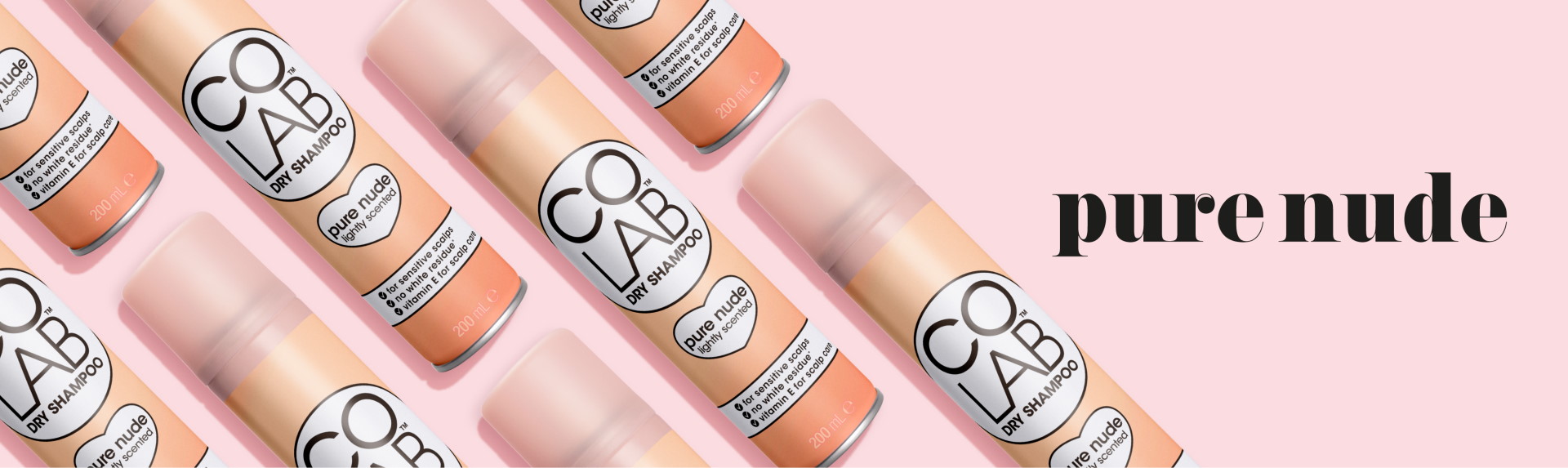 COLAB Dry Shampoo Pure Nude banner