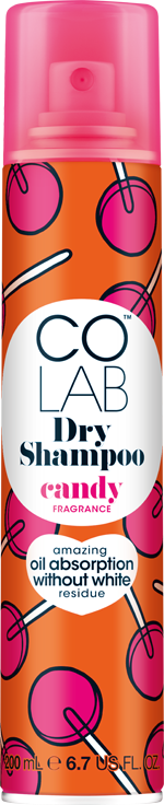 Candy COLAB Dry Shampoo can