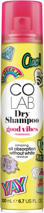Good Vibes COLAB Dry Shampoo can