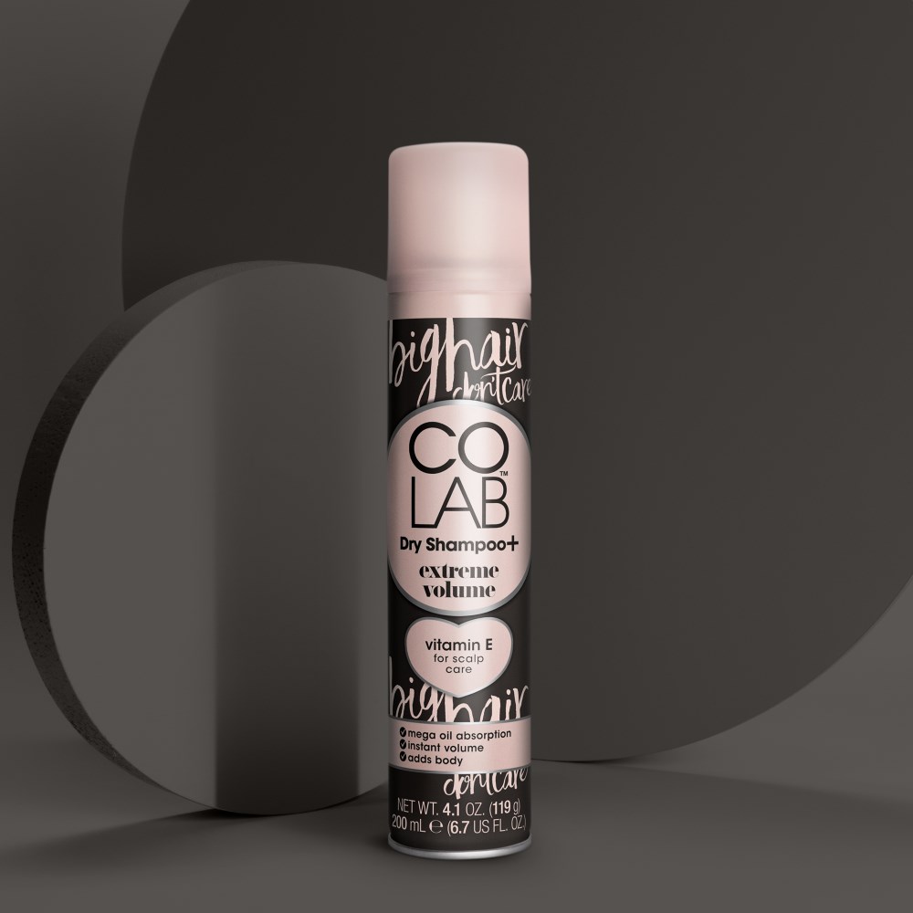 COLAB Dry Shampoo+ Extreme Volume 200ml can